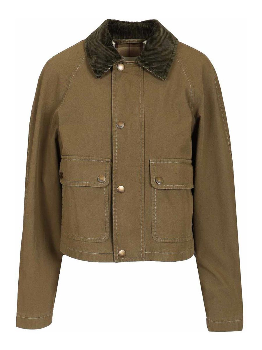 Burberry Veste Casual - Vert