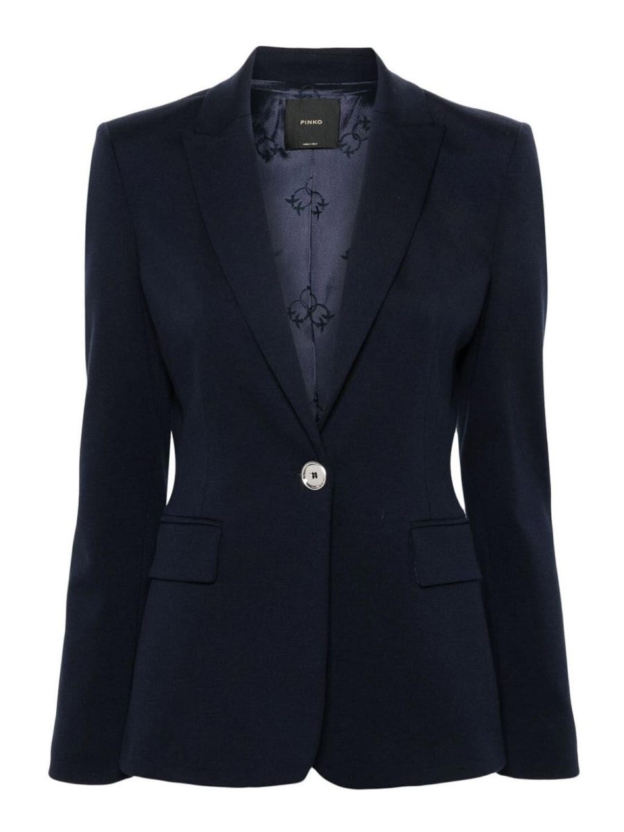 Pinko Veste Casual - Bleu