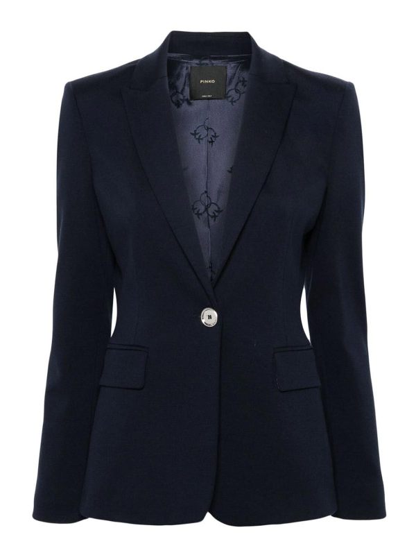 Pinko Veste Casual - Bleu