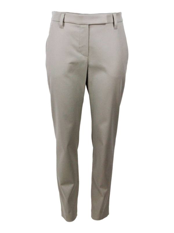 Brunello Cucinelli Pantalons Décontractés - Beige