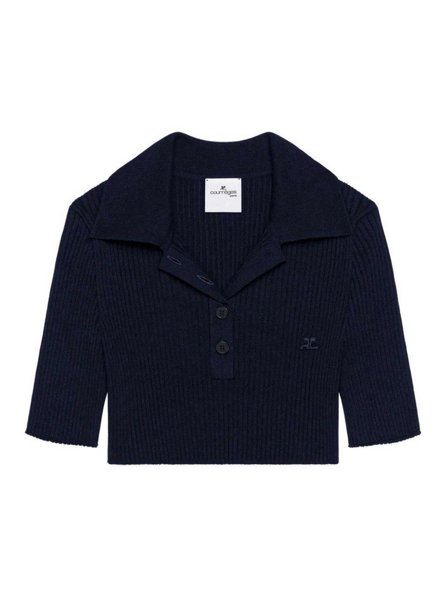 Courreges Polo - Bleu