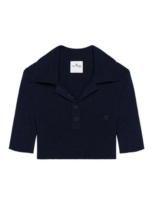 Courreges Polo - Bleu