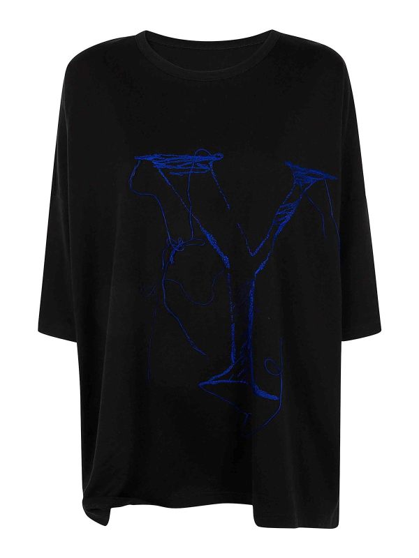 Y'S T-Shirt - Noir