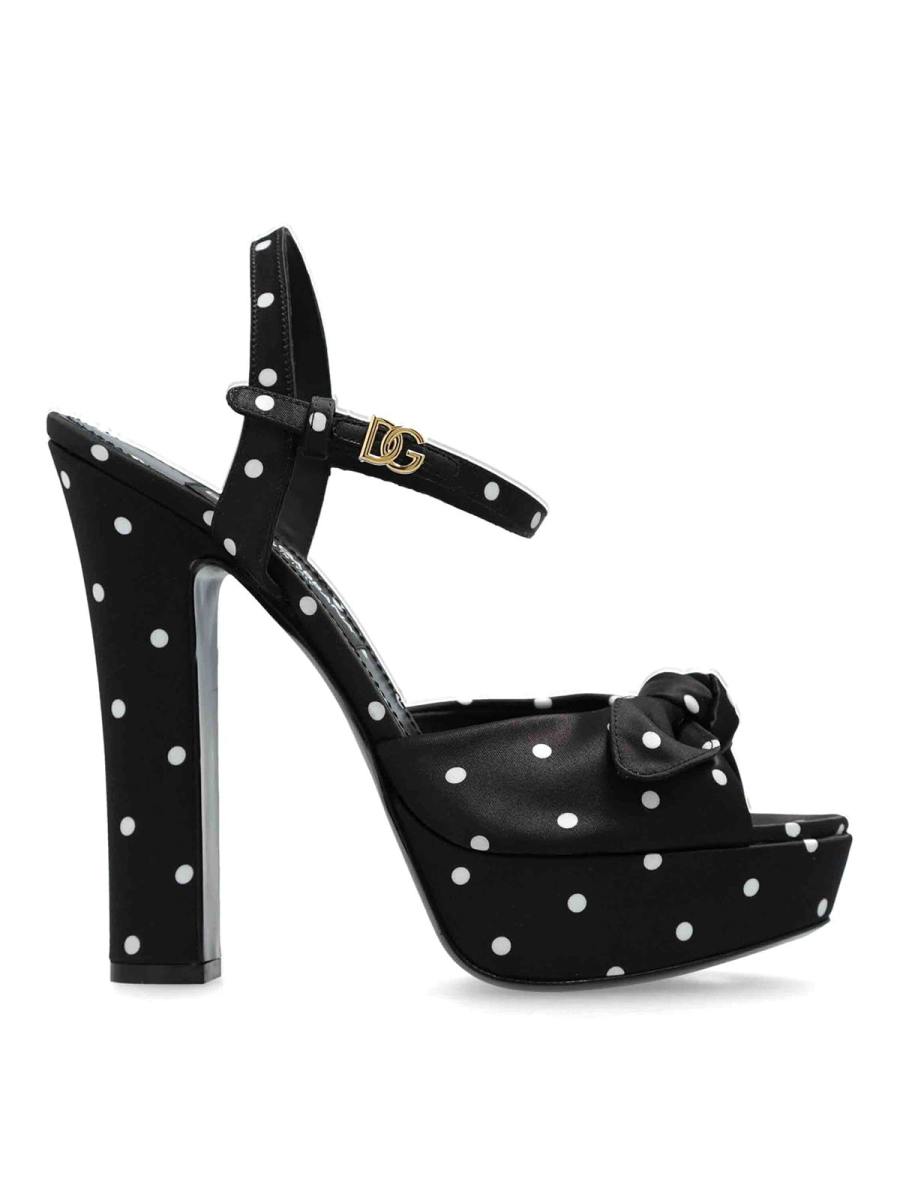 Dolce & Gabbana Sandales - Noir