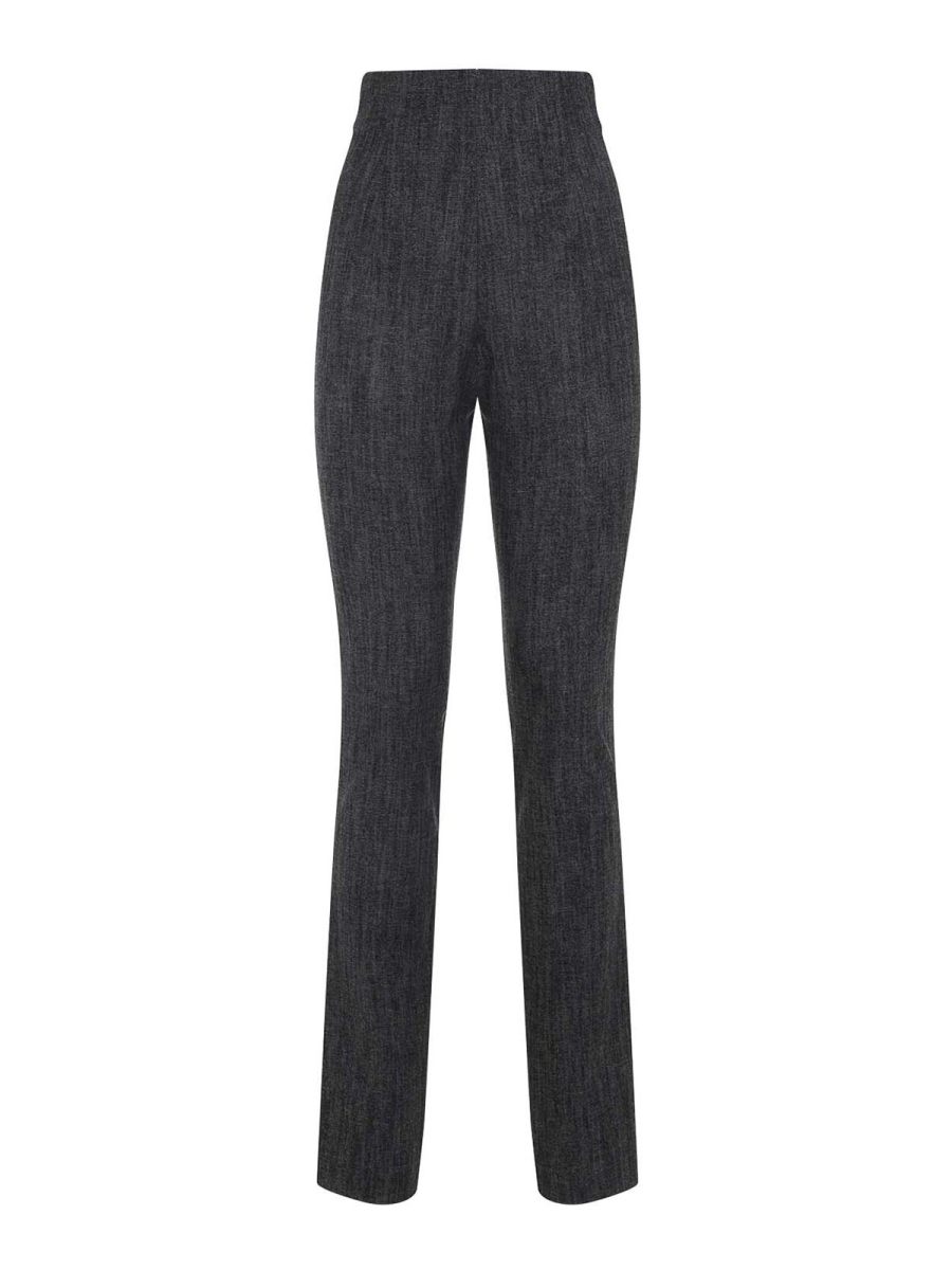 Alberta Ferretti Pantalons Décontractés - Noir
