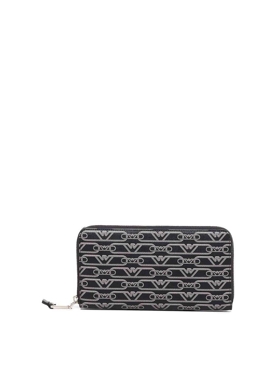 Emporio Armani Portefeuilles - Noir