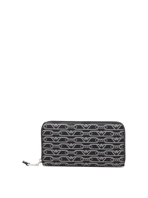 Emporio Armani Portefeuilles - Noir