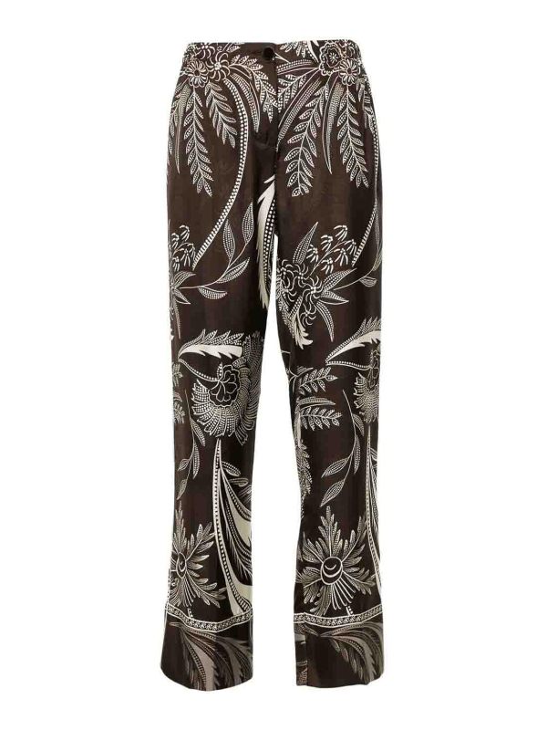 F. R.S For Restless Sleepers Pantalons Décontractés - Marron