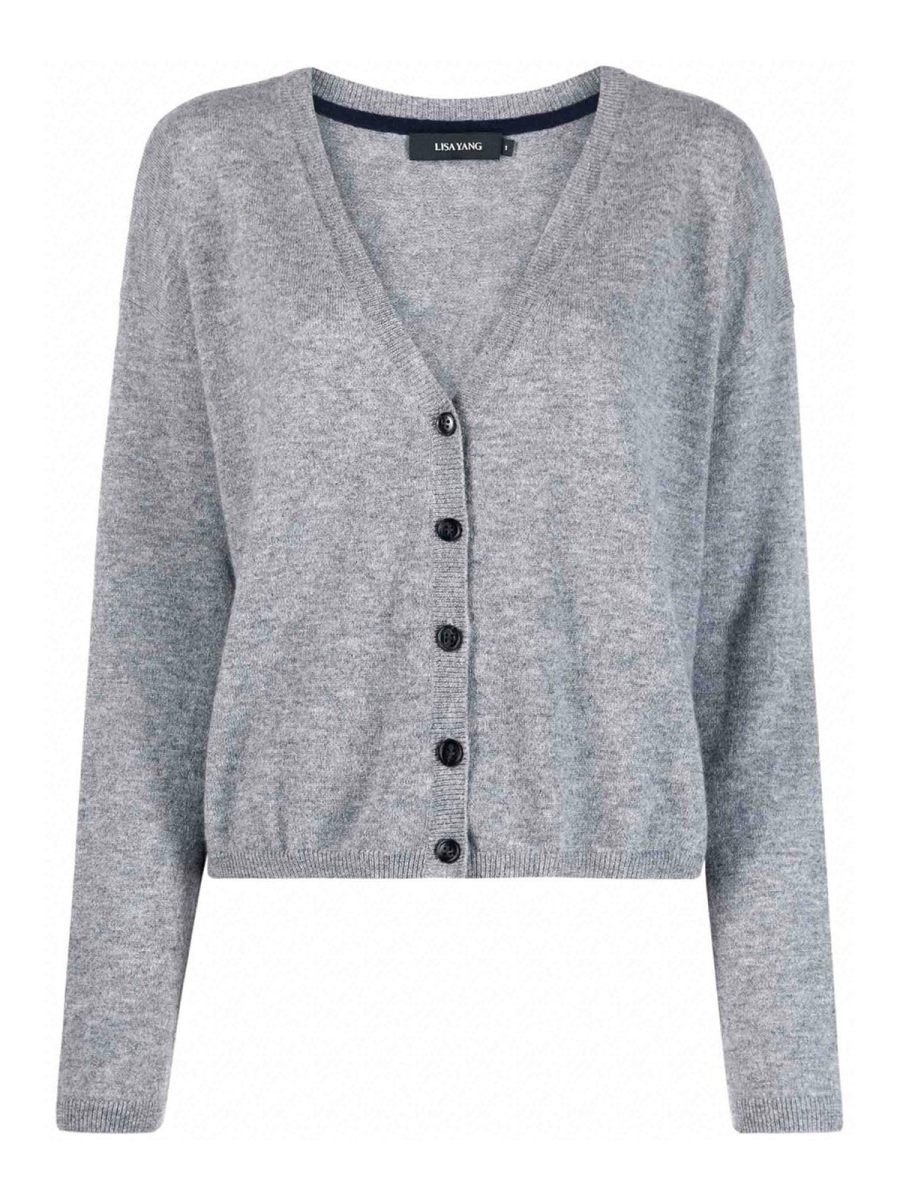 Lisa Yang Cardigan - Gris Clair