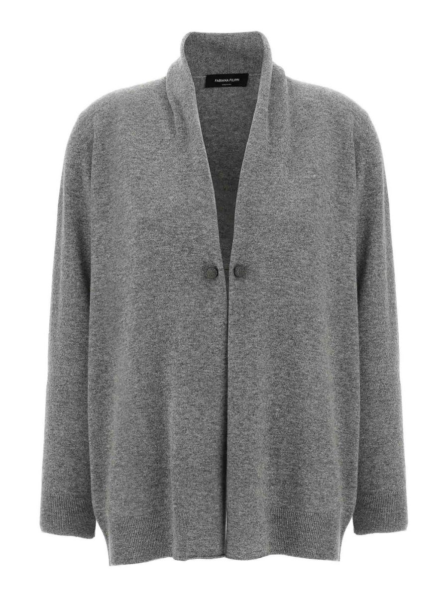Fabiana Filippi Cardigan - Gris