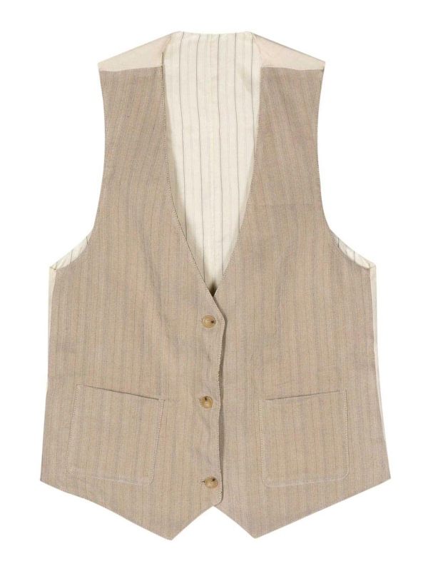 Alysi Gilet - Beige