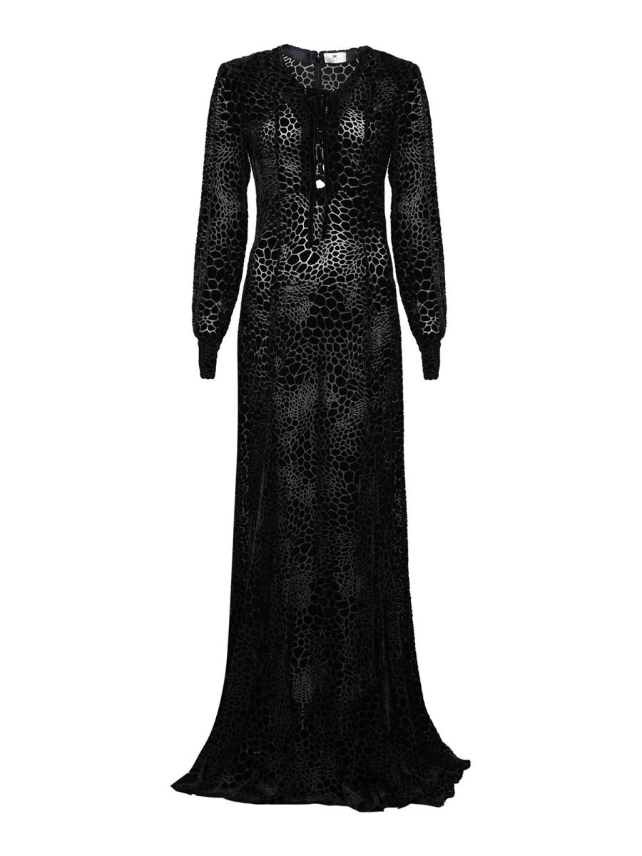 Elisabetta Franchi Robe De Soirée - Noir