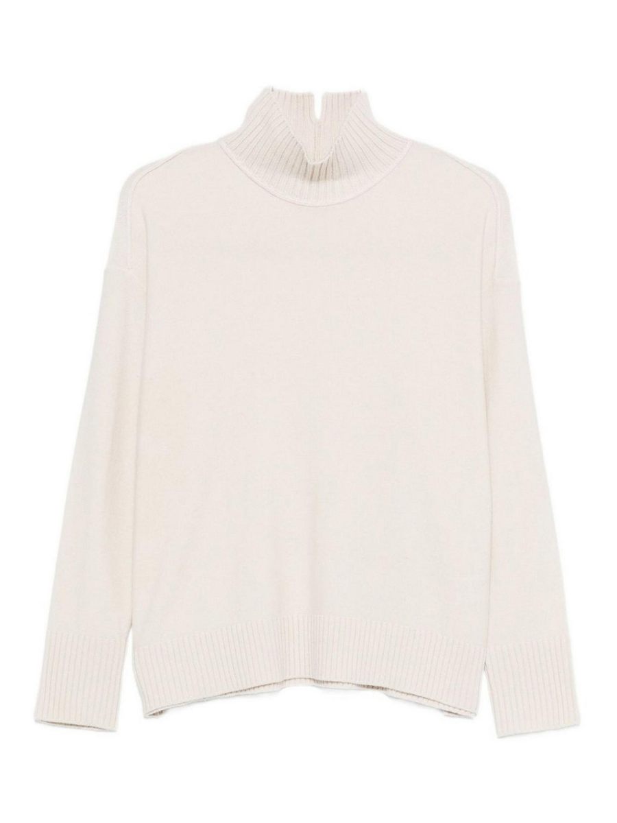 Antonelli Firenze Pull Col Rond - Crème