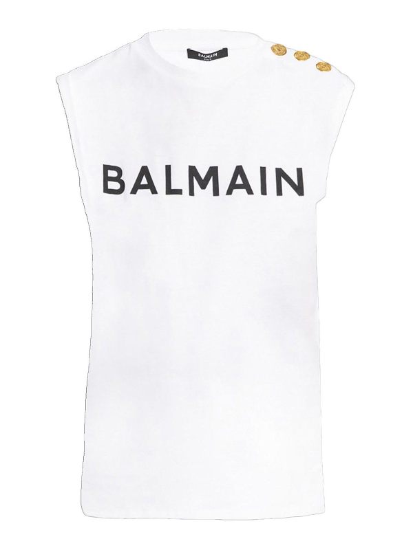 Balmain T-Shirt - Blanc