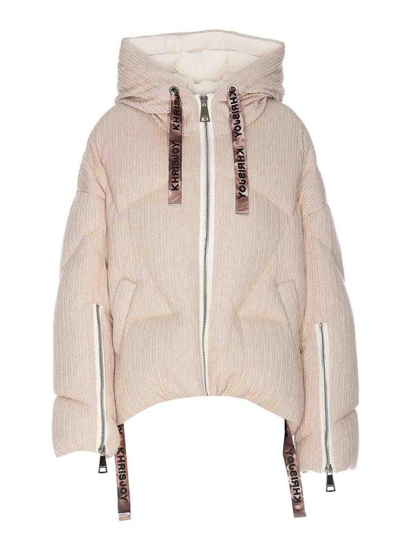 KhrisJoy Veste Casual - Beige