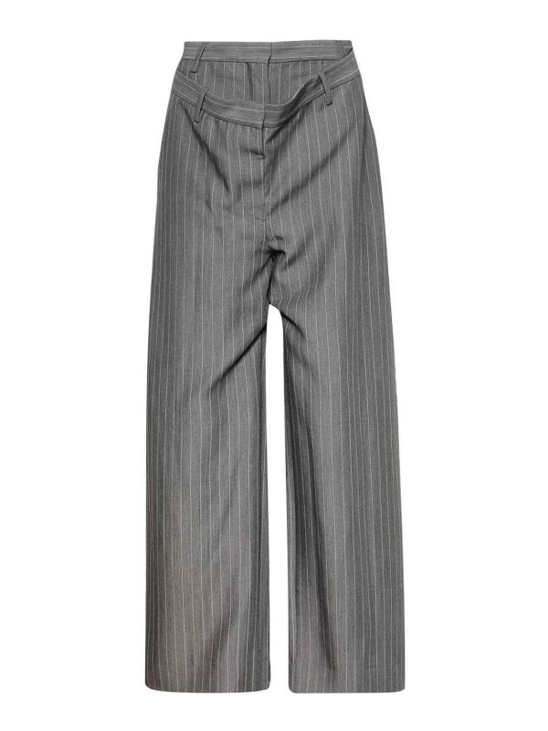 Acne Studios Pantalons Décontractés - Gris
