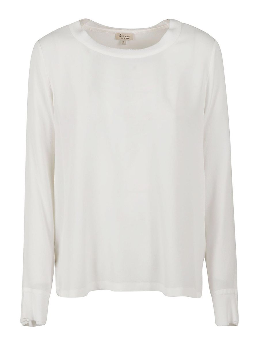 Her T-Shirt - Blanc