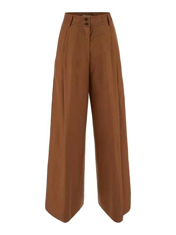 Gentryportofino Pantalons Décontractés - Marron