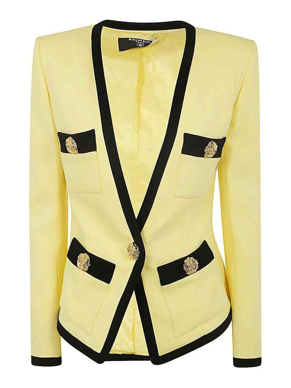 Balmain Veste Casual - Orange