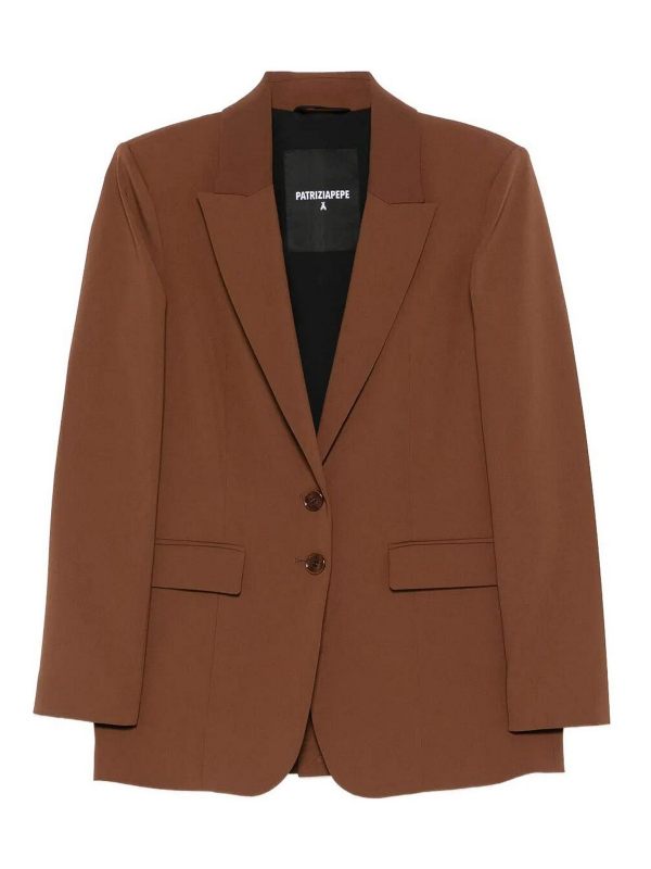 Patrizia Pepe Veste Casual - Marron