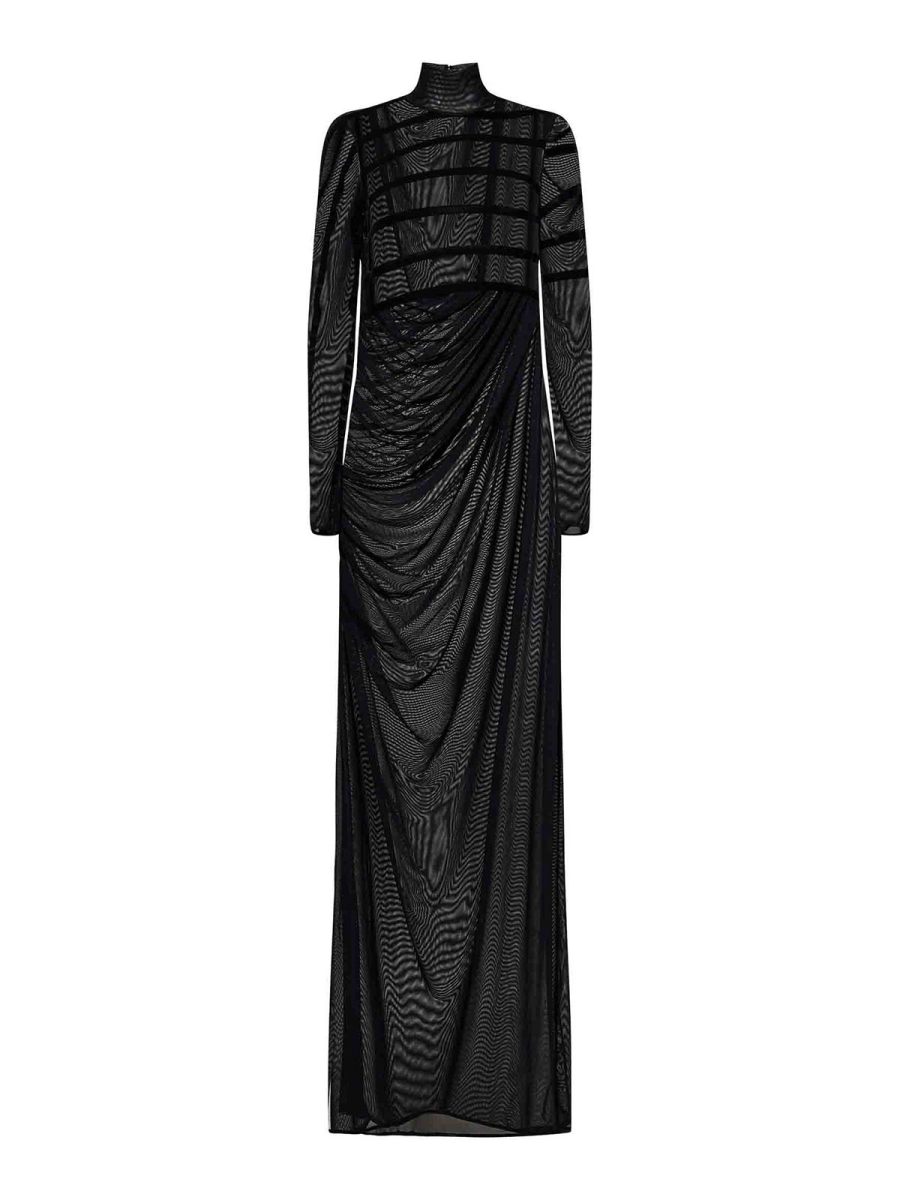 Jean Paul Gaultier Maxi Robe - Noir