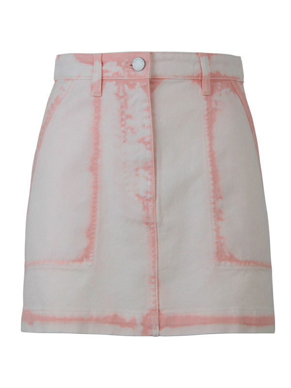 Alberta Ferretti Mini Jupe - Sorbet Sky Dye