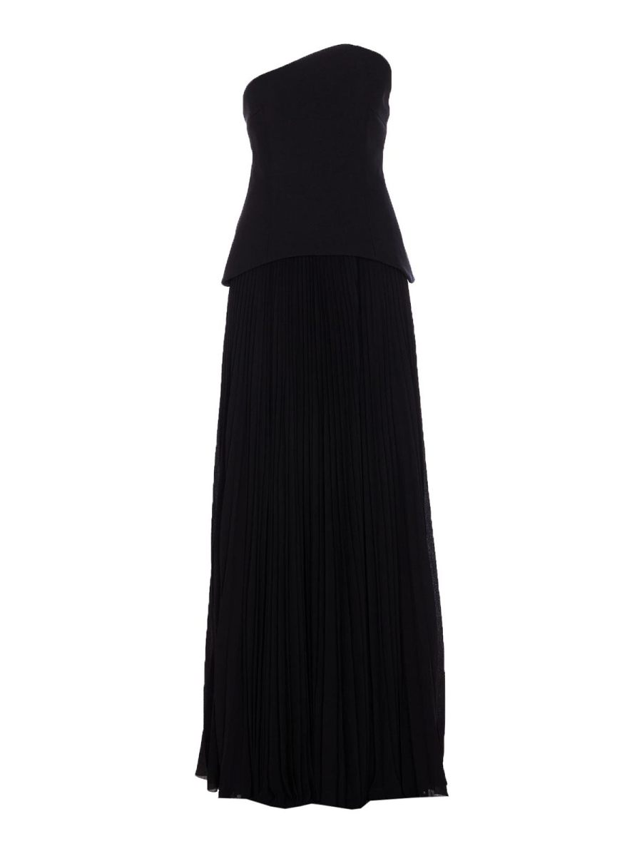 Solace London Maxi Robe - Noir