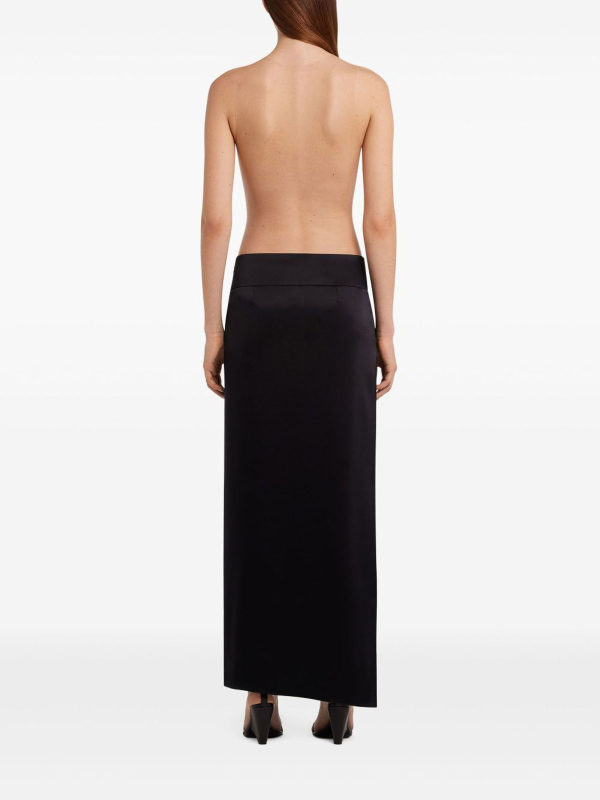 Courreges Jupe Longue - Noir