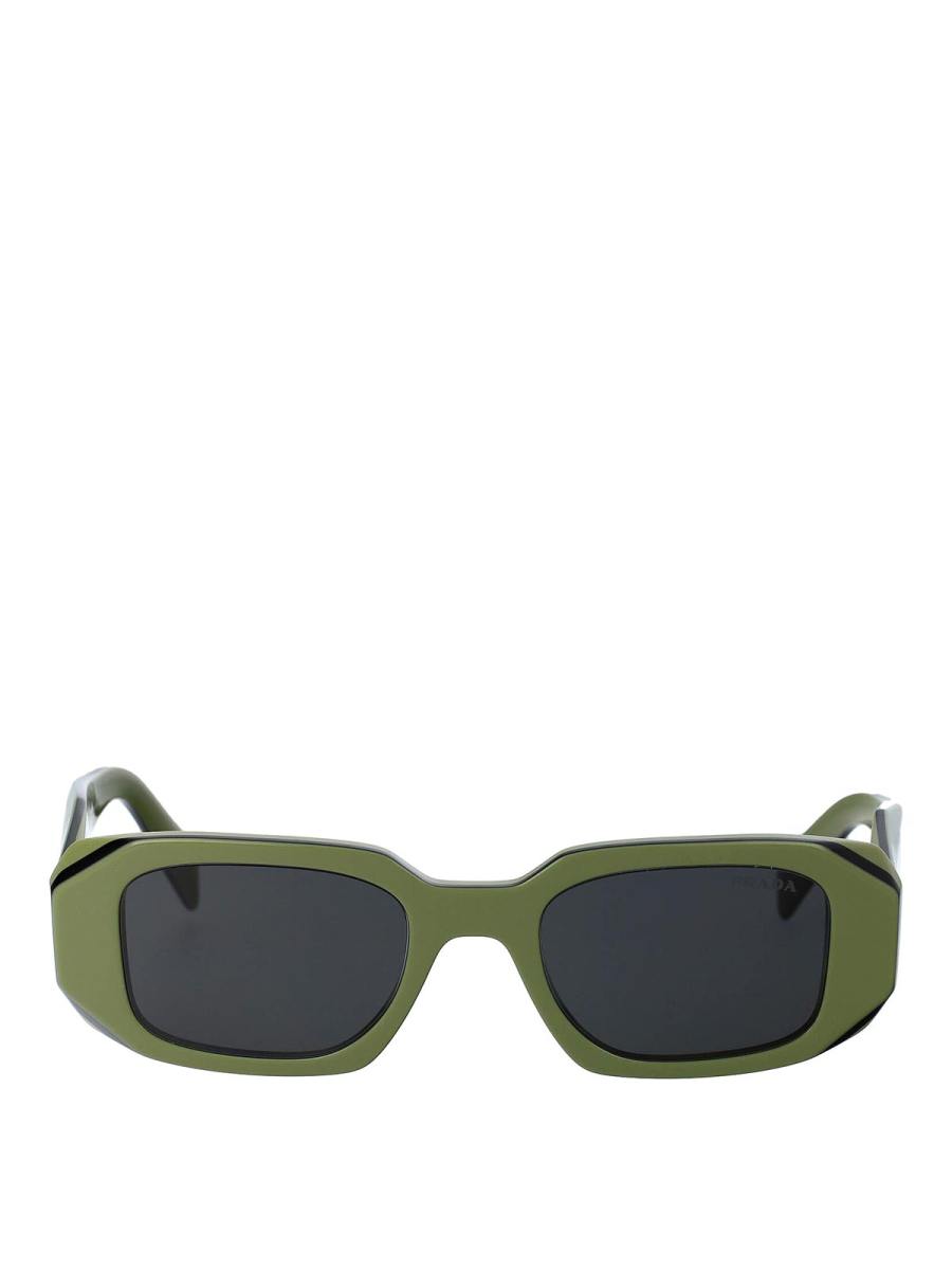 Prada Lunettes De Soleil - Vert