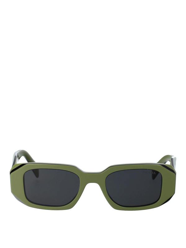 Prada Lunettes De Soleil - Vert