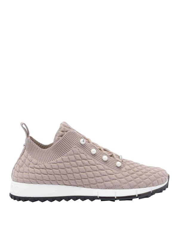 Jimmy Choo Baskets - Couleur Chair