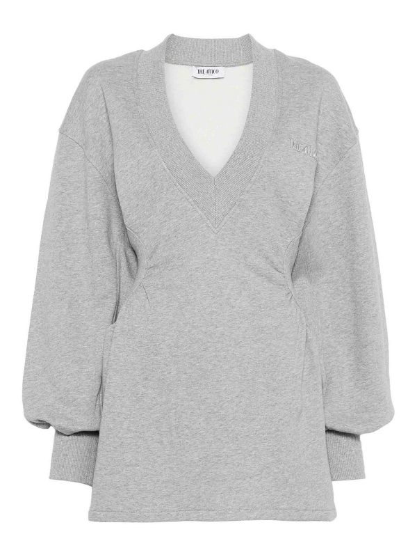 The Attico Robe Courte - Gris