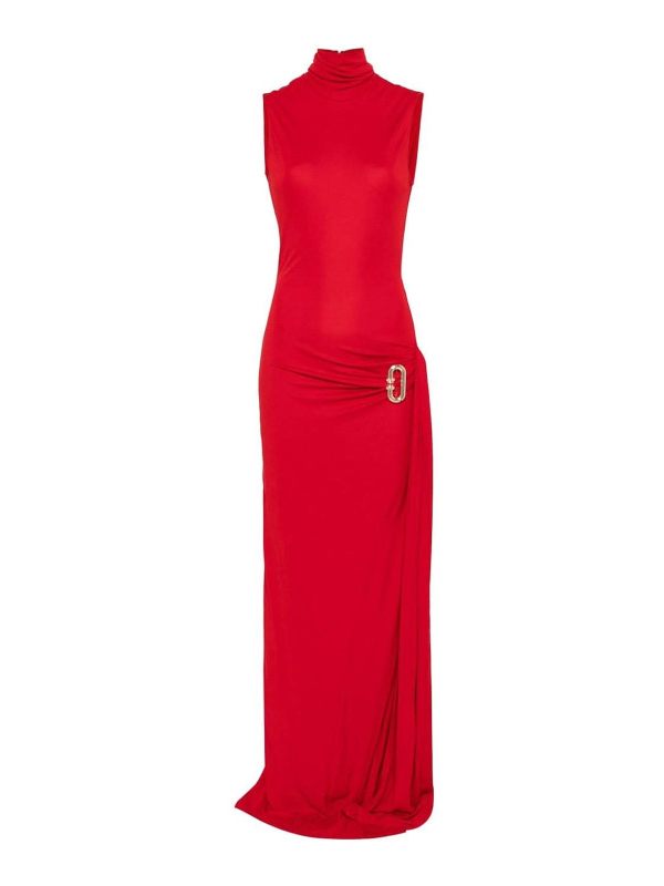 Casablanca Maxi Robe - Rouge