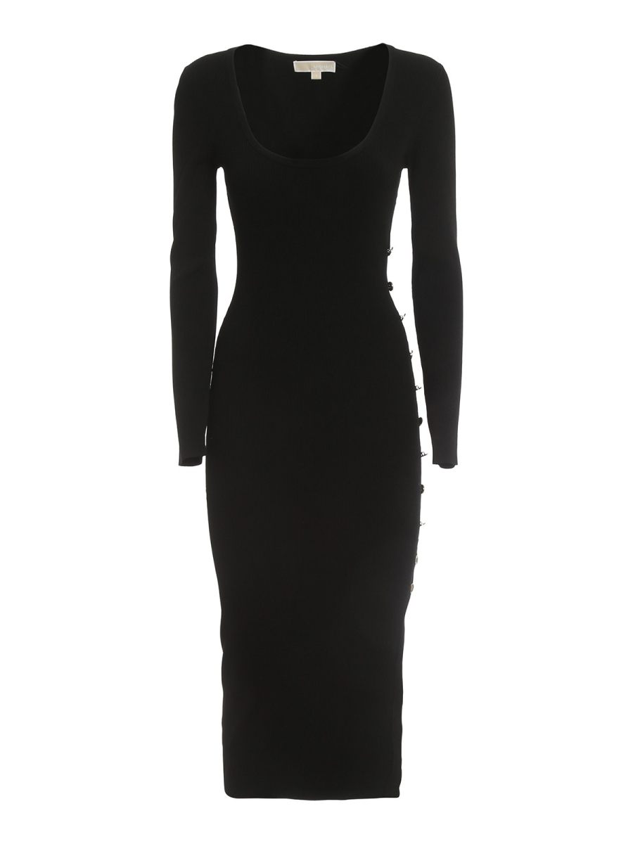 Michael Kors Robe Au Genou - Noir