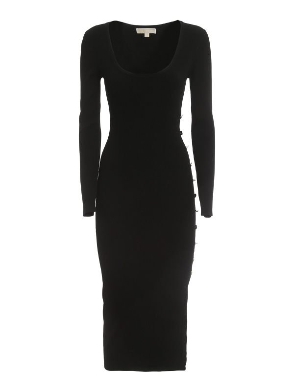 Michael Kors Robe Au Genou - Noir