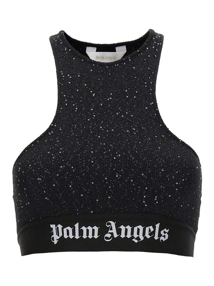 Palm Angels Top - Noir