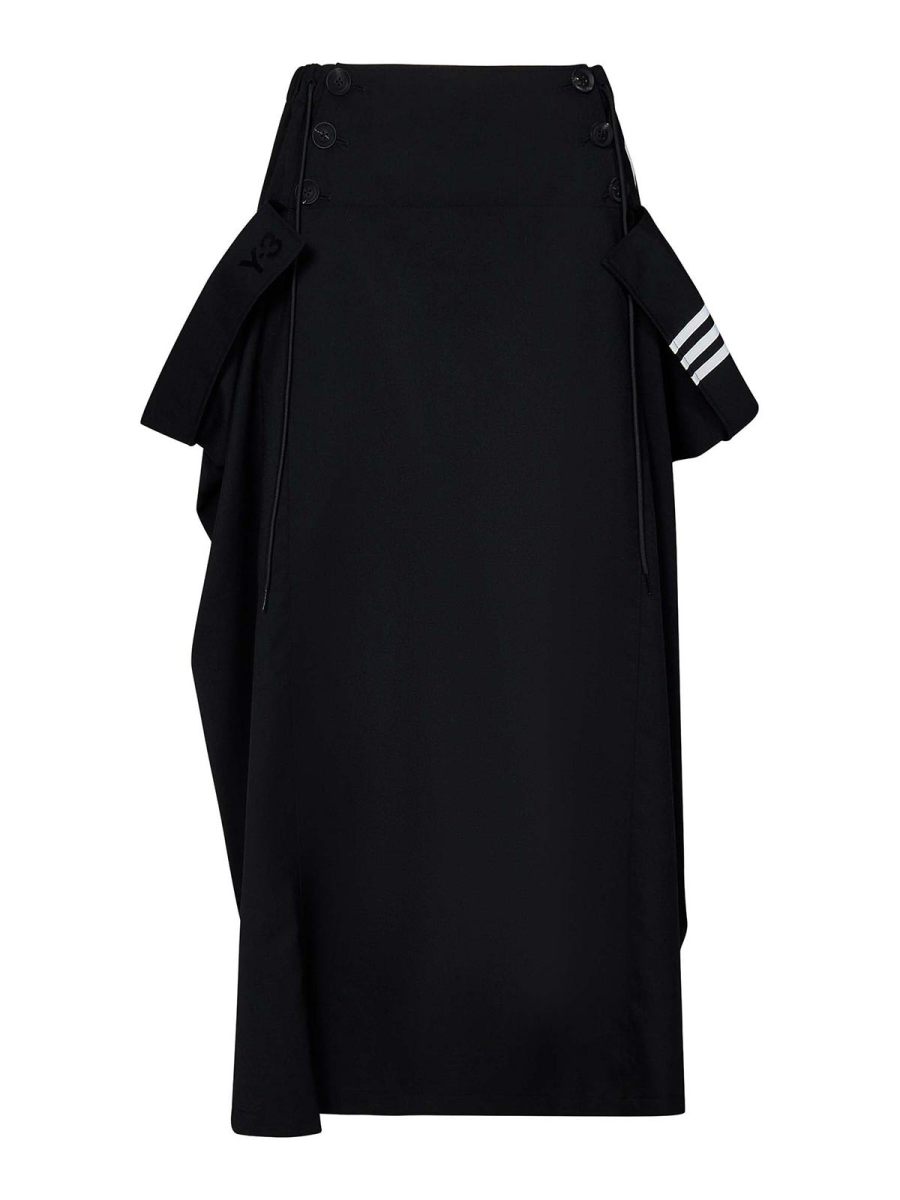 Y-3 Jupe Longue - Noir