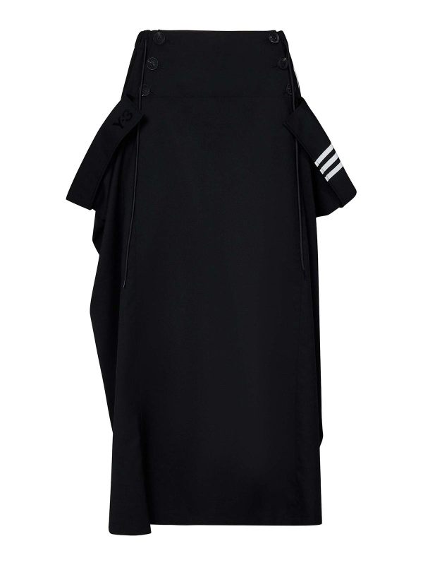Y-3 Jupe Longue - Noir