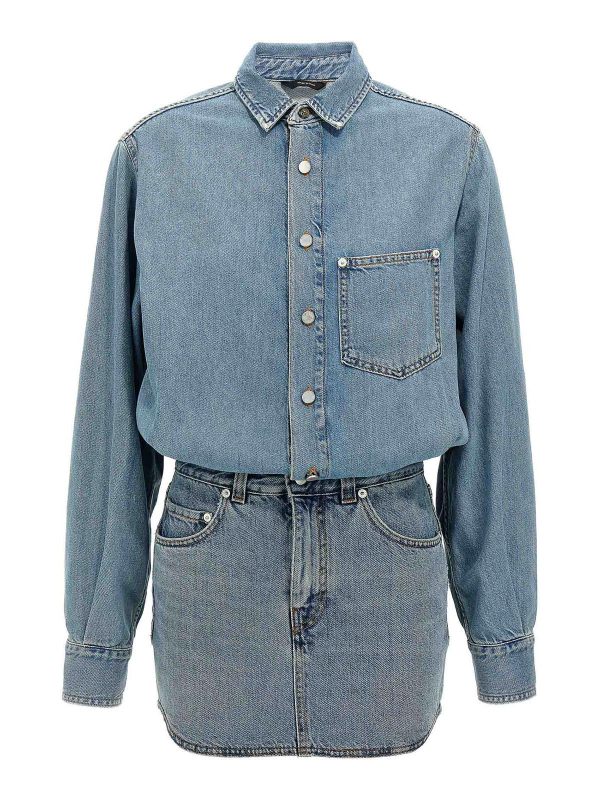 Haikure Robe Courte - Bleu