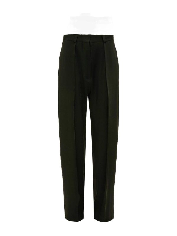 Victoria Beckham Pantalons Décontractés - Noir