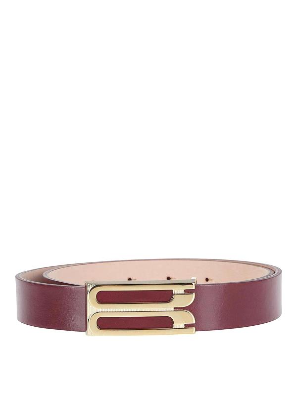 Victoria Beckham Ceinture - Bordeaux
