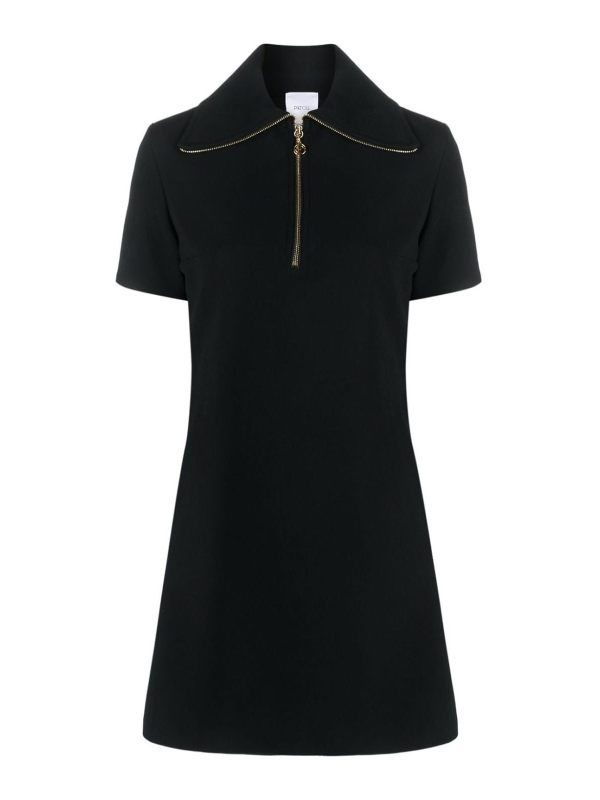 Patou Robe Au Genou - Noir