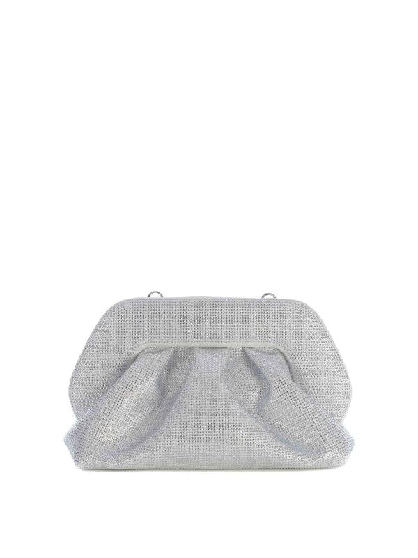 Themoirè Sac Bandoulière - Argent