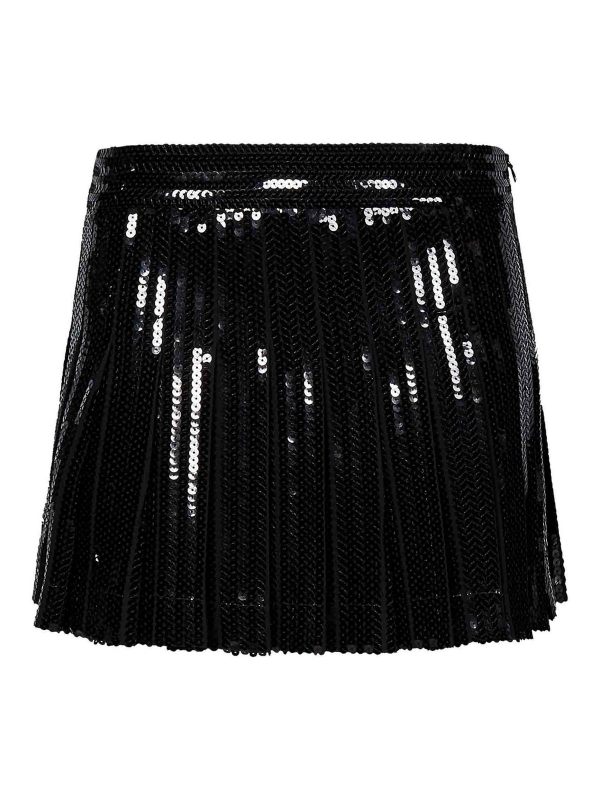 P. A.R. O.S. H. Mini Jupe - Noir