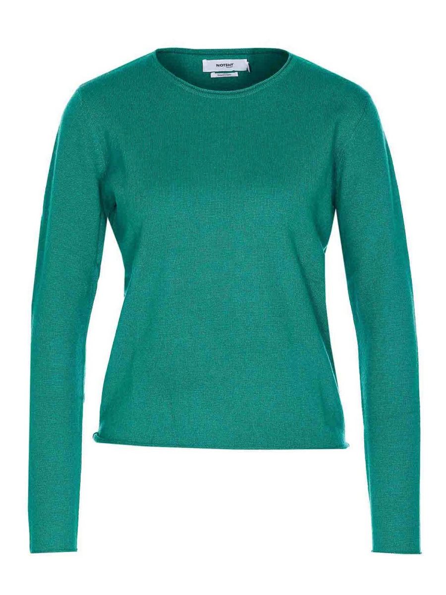 Notshy Pull Col Rond - Vert