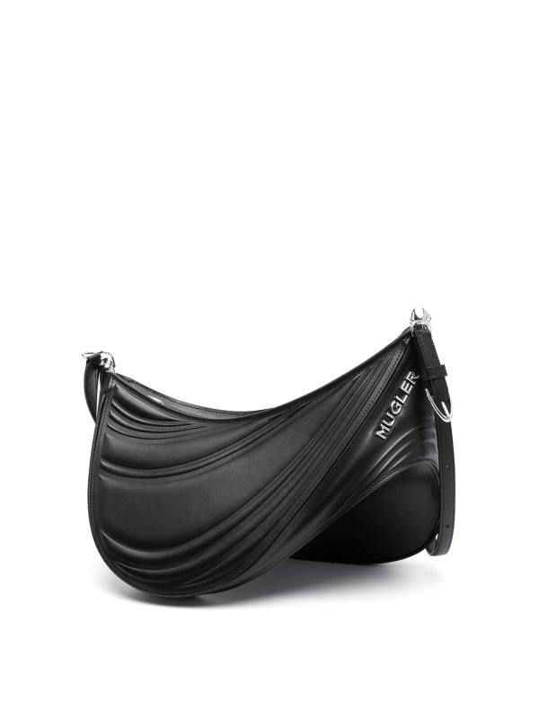 Mugler Sac Bandoulière - Noir