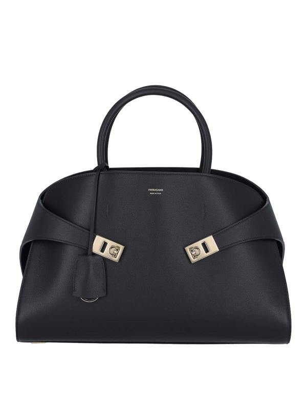 Ferragamo Sac Bandoulière - Noir