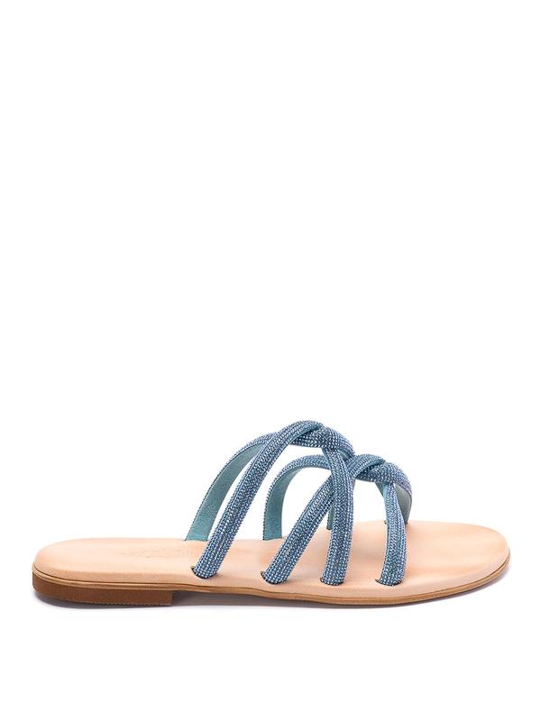 Kima Sandales - Bleu Clair