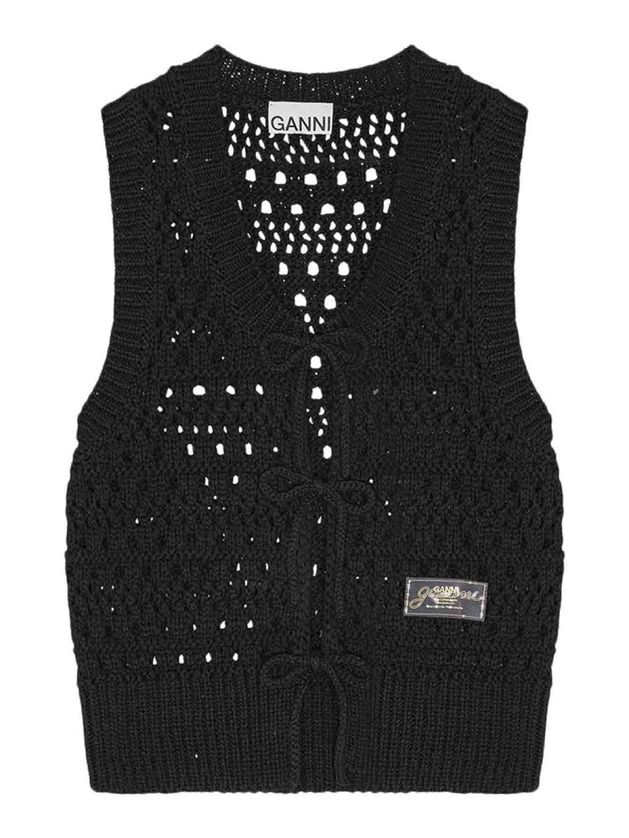 Ganni Gilet - Noir