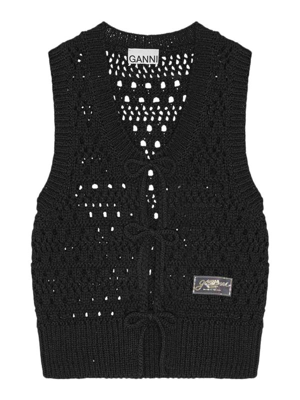 Ganni Gilet - Noir